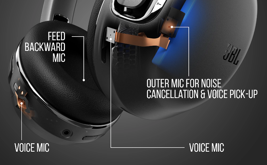 JBL Tour One 4-mic Technology for Accurate and clear voice call - Image